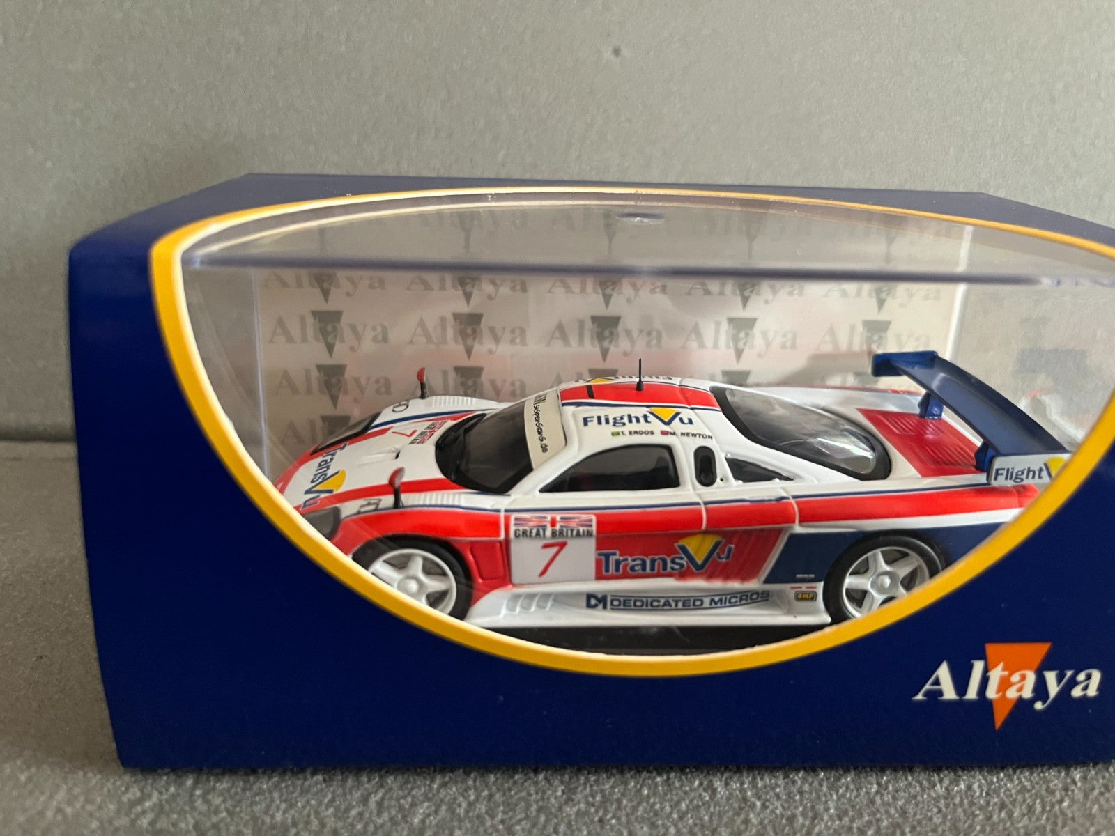 Voiture Miniature Saleen S7-R 2004 Hors Série Altaya au 1/43