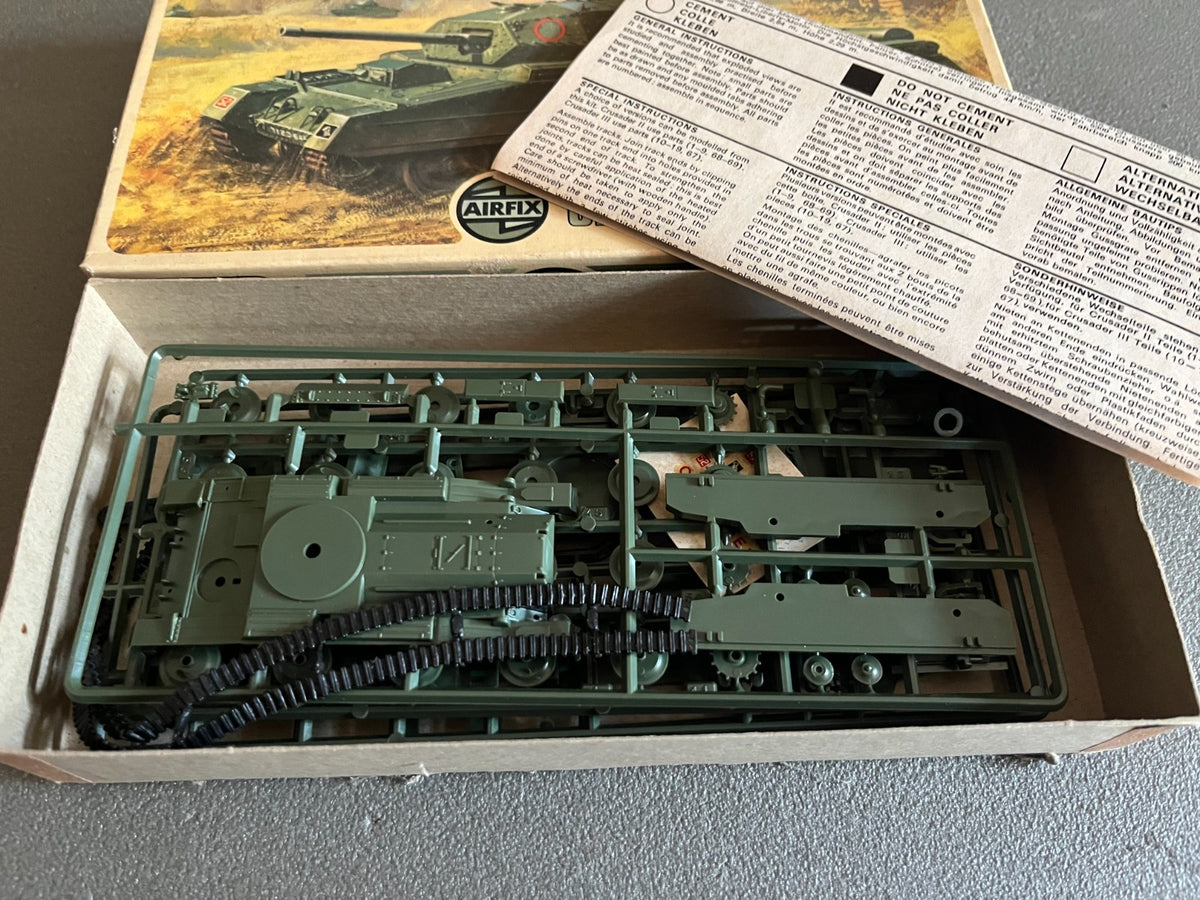 Maquette Militaire Blindé Char Crusader Tank AirFix OO Scale 1/72 1/76