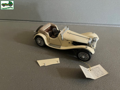 Voiture miniature 1938 Jaguar SS-100 Franklin Mint 1/24 Défauts
