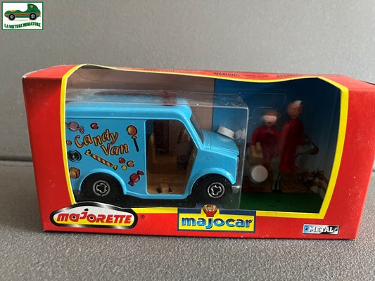 Voiture miniature Majocar 7300 Camion Candy Van Majorette