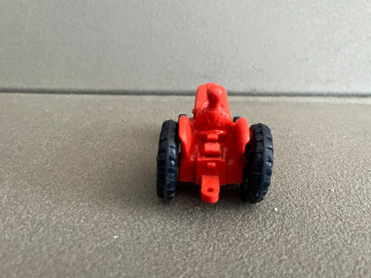 Voiture Miniature Ancien Tracteur Agricole Tomte Lardal Norway Plastique Gomme
