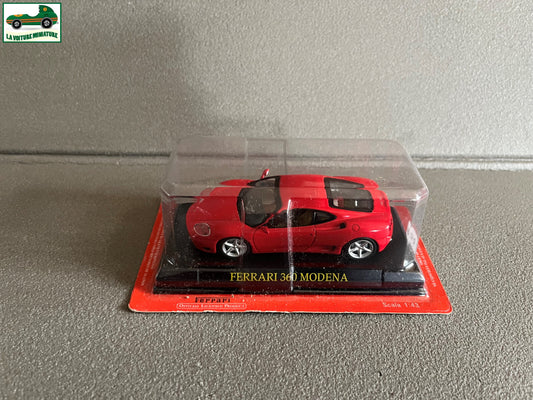 Voiture Miniature Ferrari 360 Modena 1/43 IXO Fabbri au 1/43