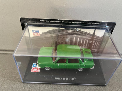 Voiture Miniature Simca 1006 1977 Altaya au 1/43
