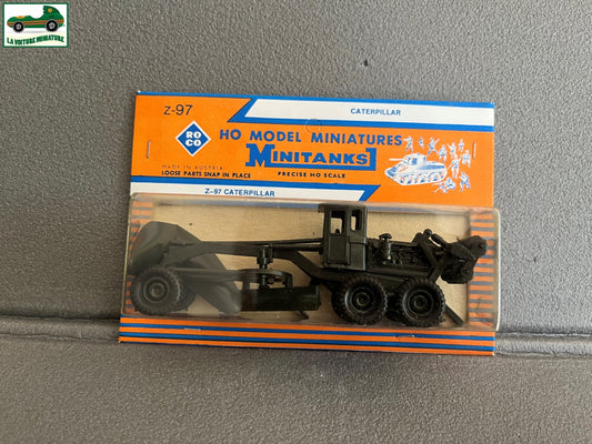 Miniature Engin Militaire Camion Blindé Z-97 Caterpillar Roco Minitanks  1/87 HO