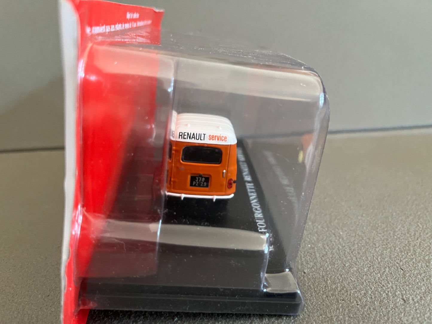 Voiture Miniature Renault 4 4L R4 Fourgonnette Service Hachette 1/43
