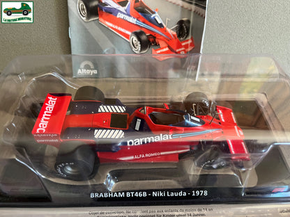 Voiture Miniature Brabham BT46B Niki Lauda 1978 Formule 1 F1 au 1/24