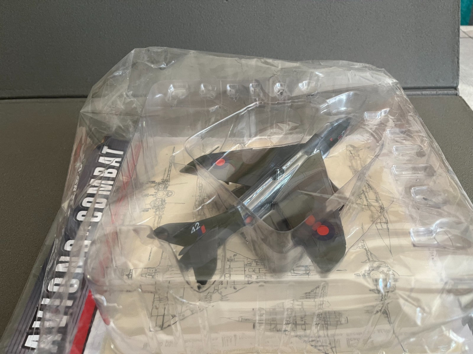 Avion miniature Militaire de CombatHawker Hunter F.MK6 Altaya 1/72