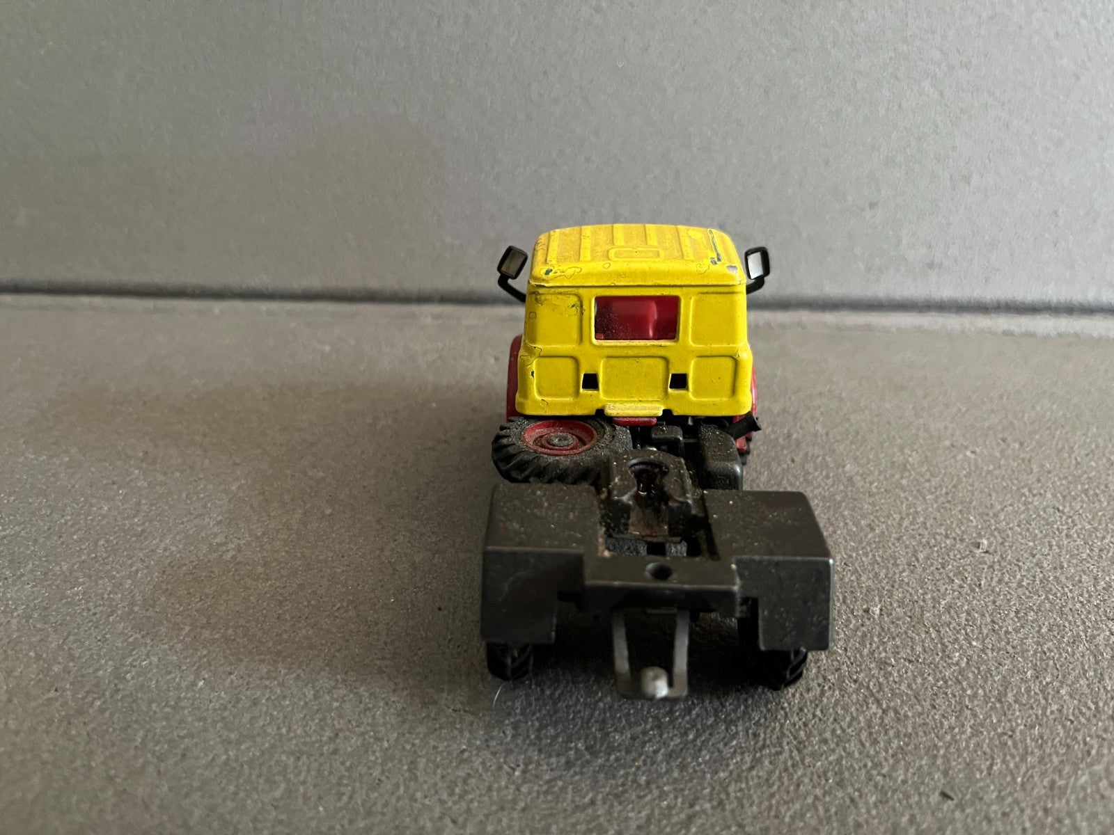 Ancienne Miniature Voiture Camion Unimog 406 Corgi Toys Gt Britain Epave
