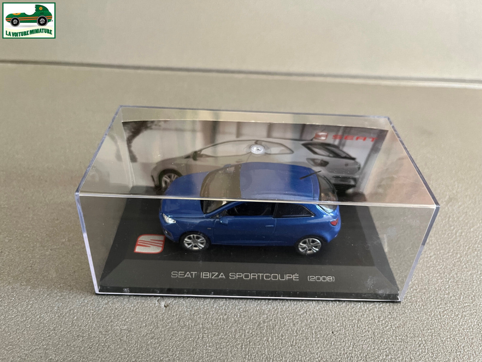 Voiture Miniature Seat Ibiza Sport Coupé 2008 au 1/43