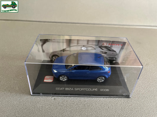Voiture Miniature Seat Ibiza Sport Coupé 2008 au 1/43