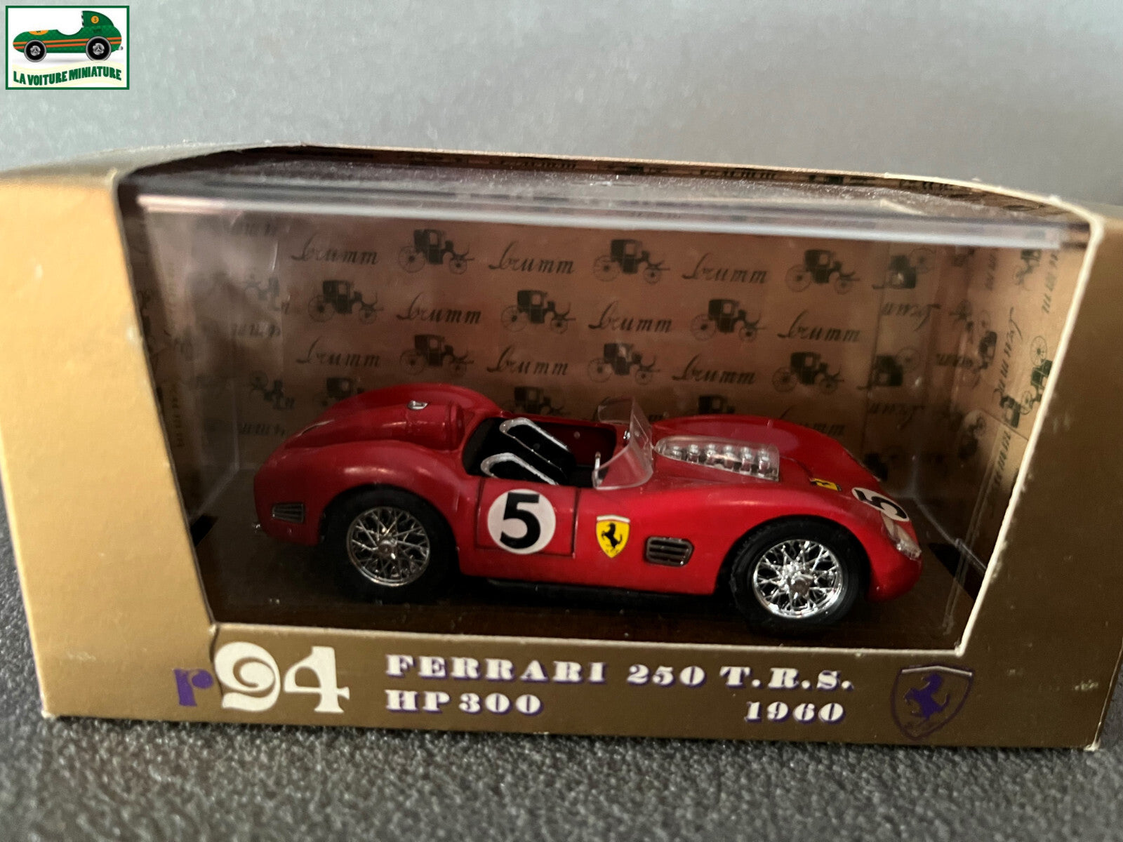 Voiture Miniature Ferrari 250 T.R.S Brumm au 1/43