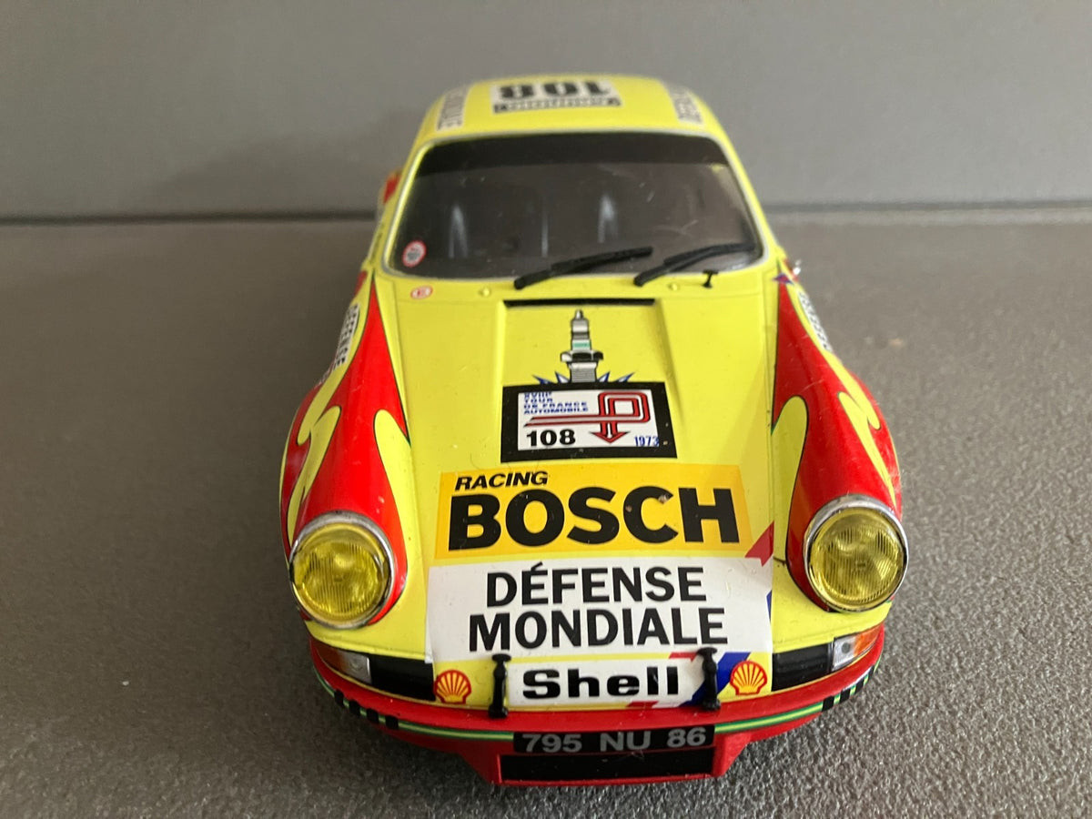 Voiture Miniature Porsche 911 RSR Tour Auto 1973 Ballot Lena Solido 1/18