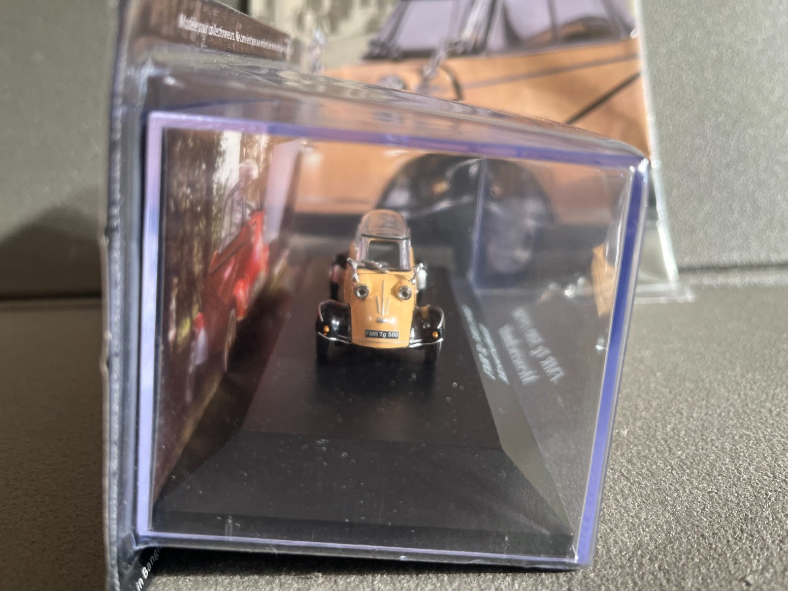 Voiture Miniature Messerchmitt FMR Tg 500 Micro-Voitures D'Antan Altaya 1/43