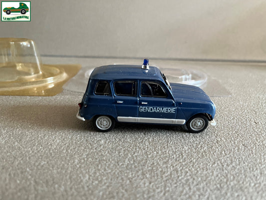 Voiture Miniature Renault 4L Gendarmerie Norev 1/43