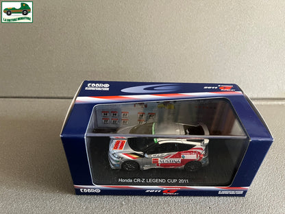 Voiture Miniature Honda CR-Z Legend Cup 2011 Ebbro au 1/43