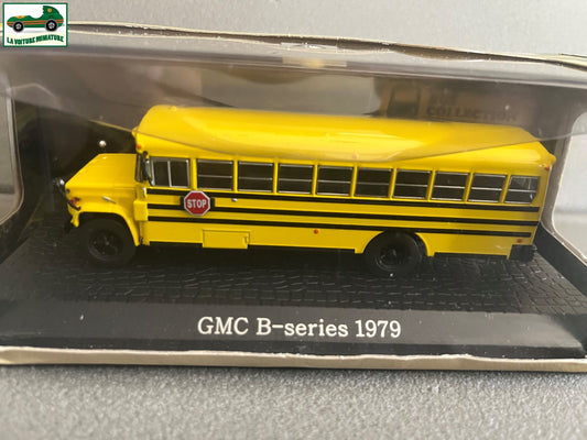 Voiture miniature GMC B-Series 1979 Autobus Autocar Bus Collection Atlas 1/72