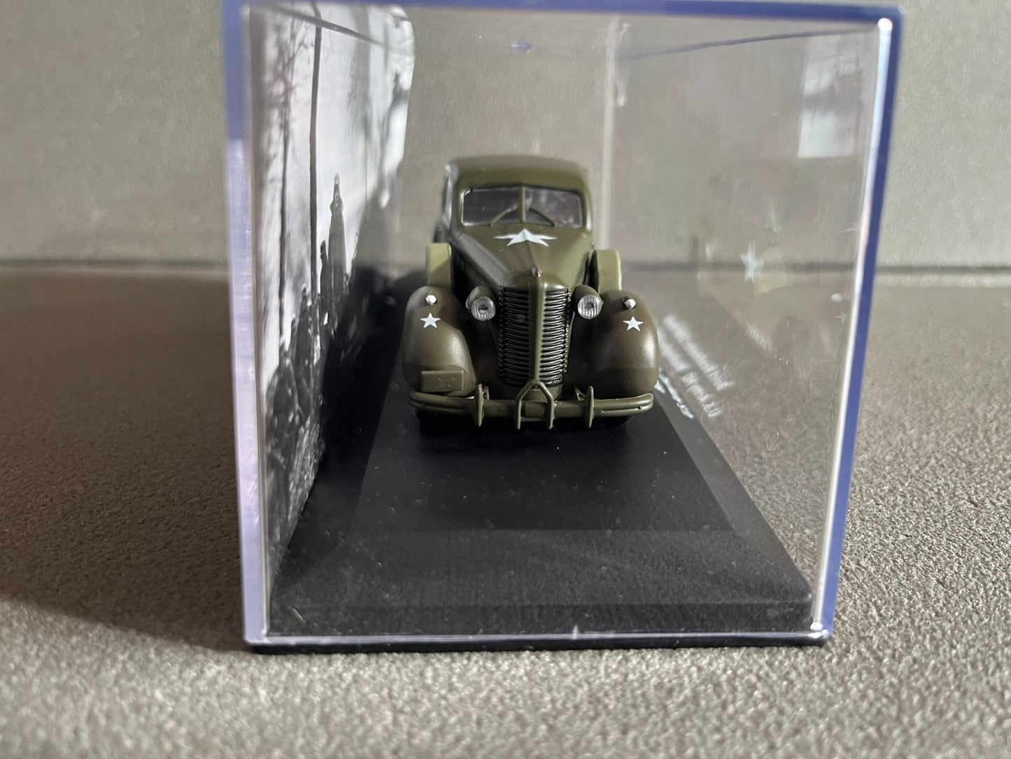 Voiture Miniature Militaire Buick Roadmaster 1938 Model US Army 1943 1/43