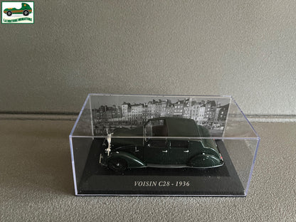 Voiture Miniature Voisin C28 1936 au 1/43 Ixo Altaya