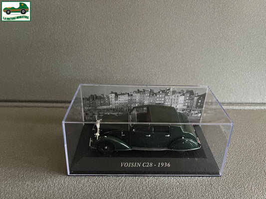 Voiture Miniature Voisin C28 1936 au 1/43 Ixo Altaya