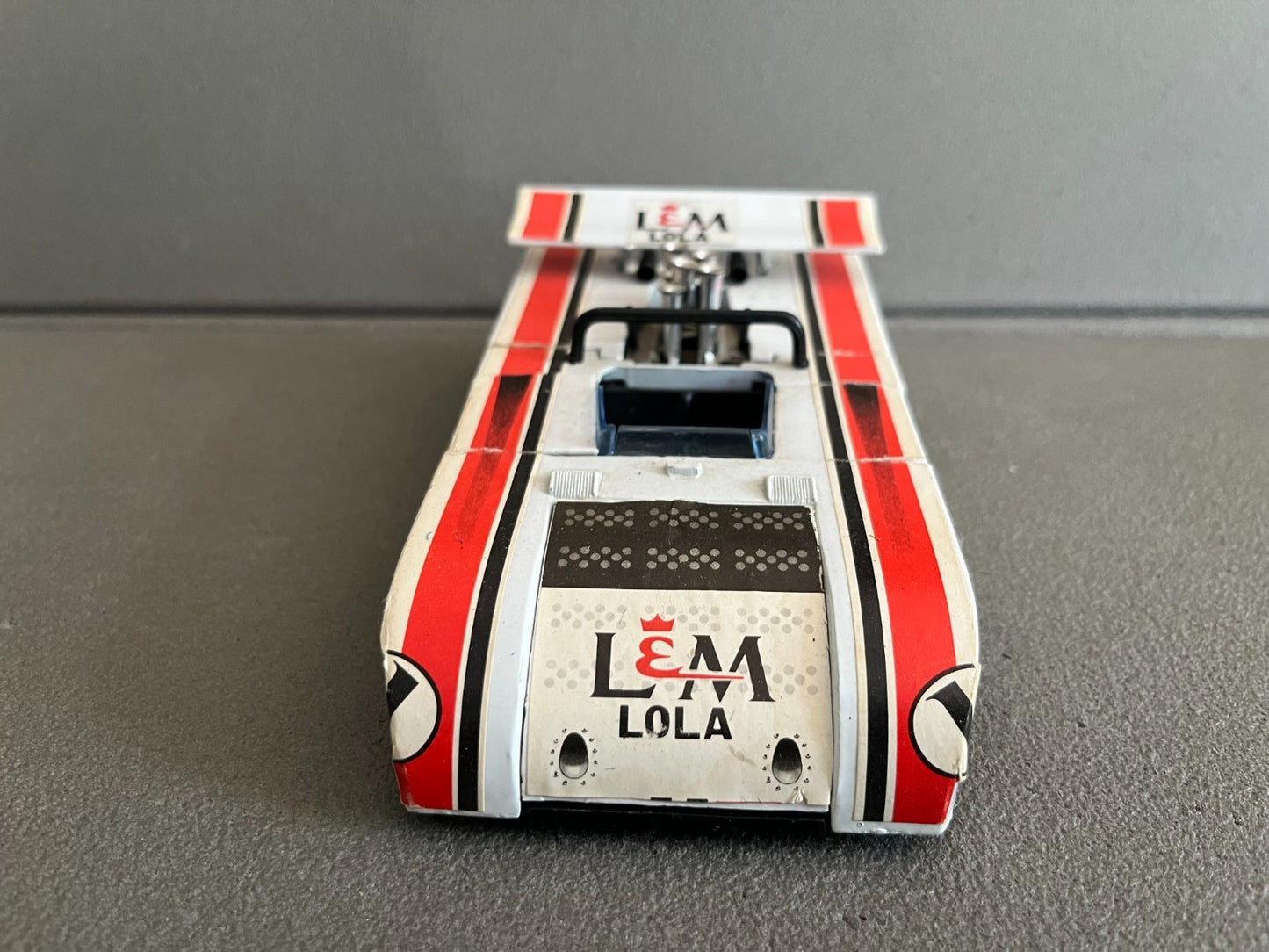 Ancienne Miniature Voiture Lola LEM 260 Can-AM Polistil 1/26
