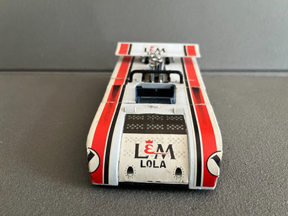 Ancienne Miniature Voiture Lola LEM 260 Can-AM Polistil 1/26