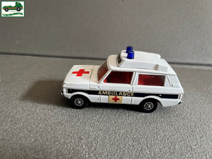Ancienne Voiture Miniature Corgi Toys Whizzwheels Vigilant Range Rover Ambulance