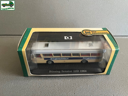 Voiture miniature Bussing Senator 12D 1964 Autobus Bus Collection Atlas 1/72