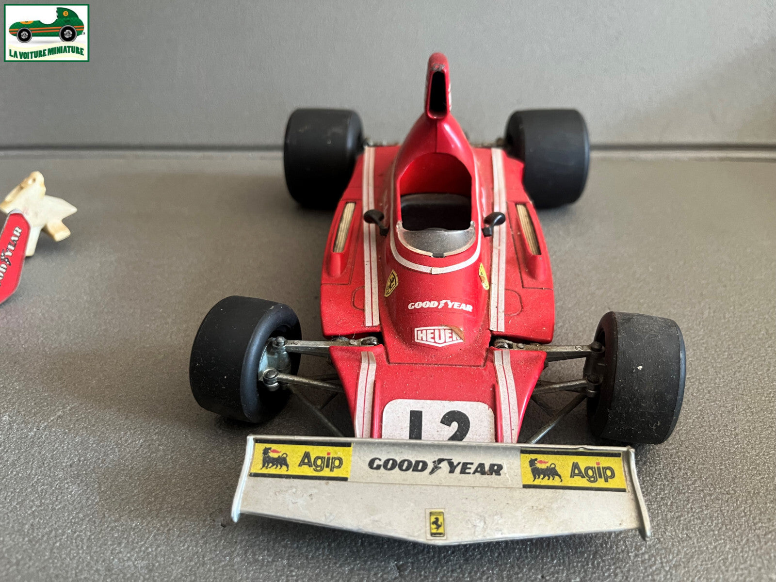 Ancienne Voiture Miniature Ferrari 312 B3 Lauda F1 Polistil Italy au 1/16