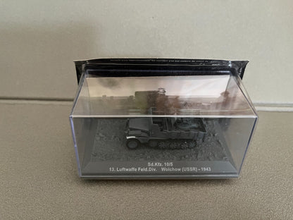Miniature Militaire Char Tank Blindé Sd.Kfz. 10/5 13. Luftwaffe Altaya 1/72