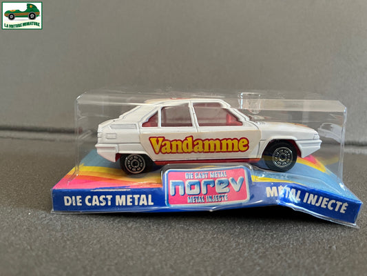 Ancienne Voiture Miniature Citroen BX Vandamme Norev au 1/43