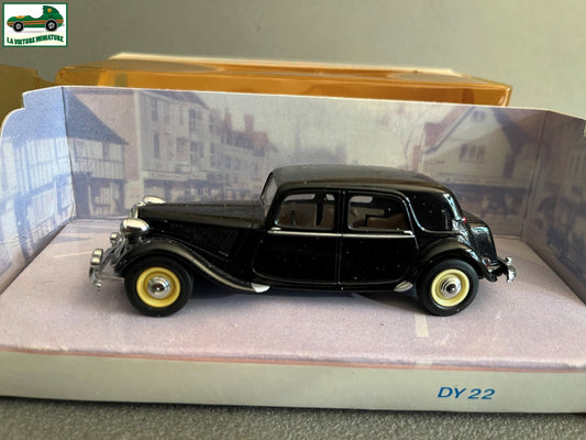 Voiture Miniature Citroen Traction DY-22 Dinky Matchbox au 1/43