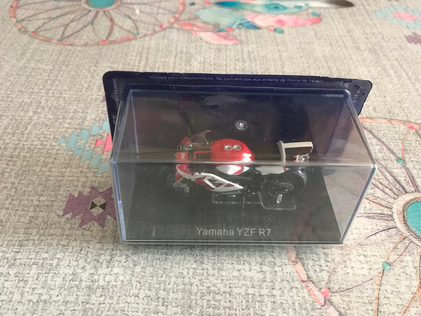 Moto miniature Yamaha YZF R7 Les Grandes Motos Altaya au 1/24