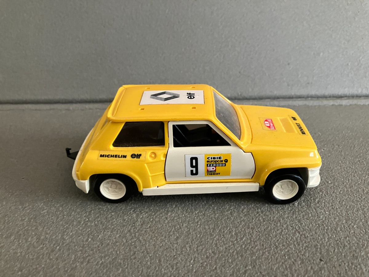 Ancienne Voiture Miniature Renault 5 R5 Turbo Rallye Monte Carlo CliClac Heller