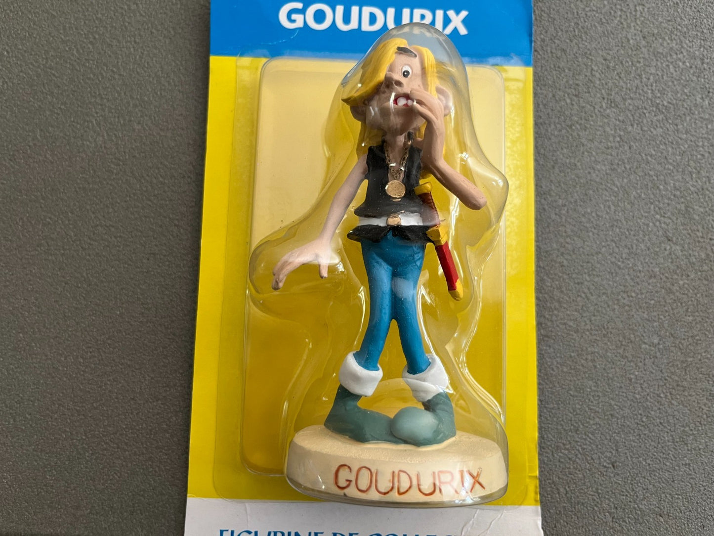 Figurine de Collection Astérix Obélix Goudurix Plastoy Atlas
