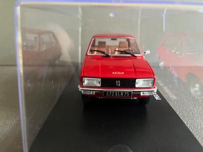 Voiture miniature Peugeot 104 ZS 1976 au 1/24