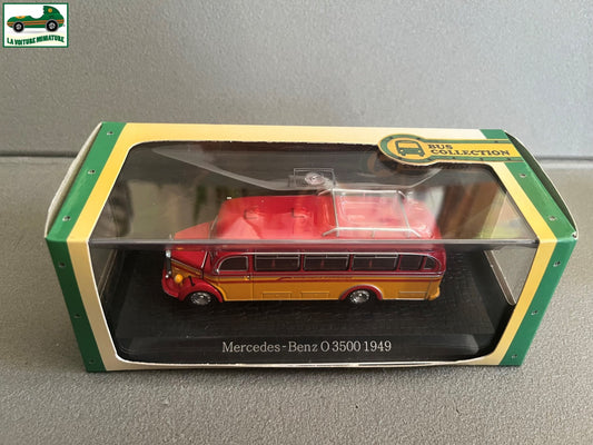 Voiture miniature Mercedes Benz O 3500 1949 Autobus Bus Collection Atlas 1/72