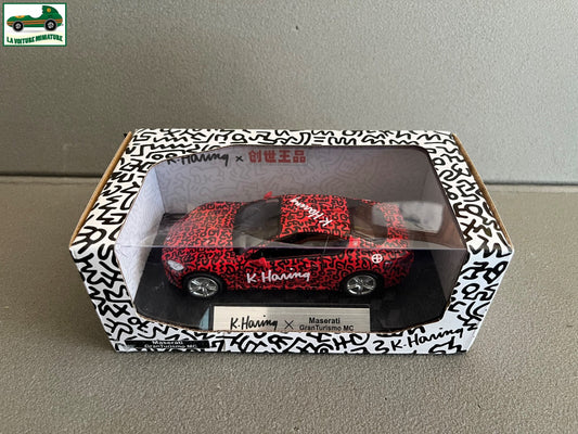 Voiture Miniature Maserati GranTurismo MC Haring au 1/36