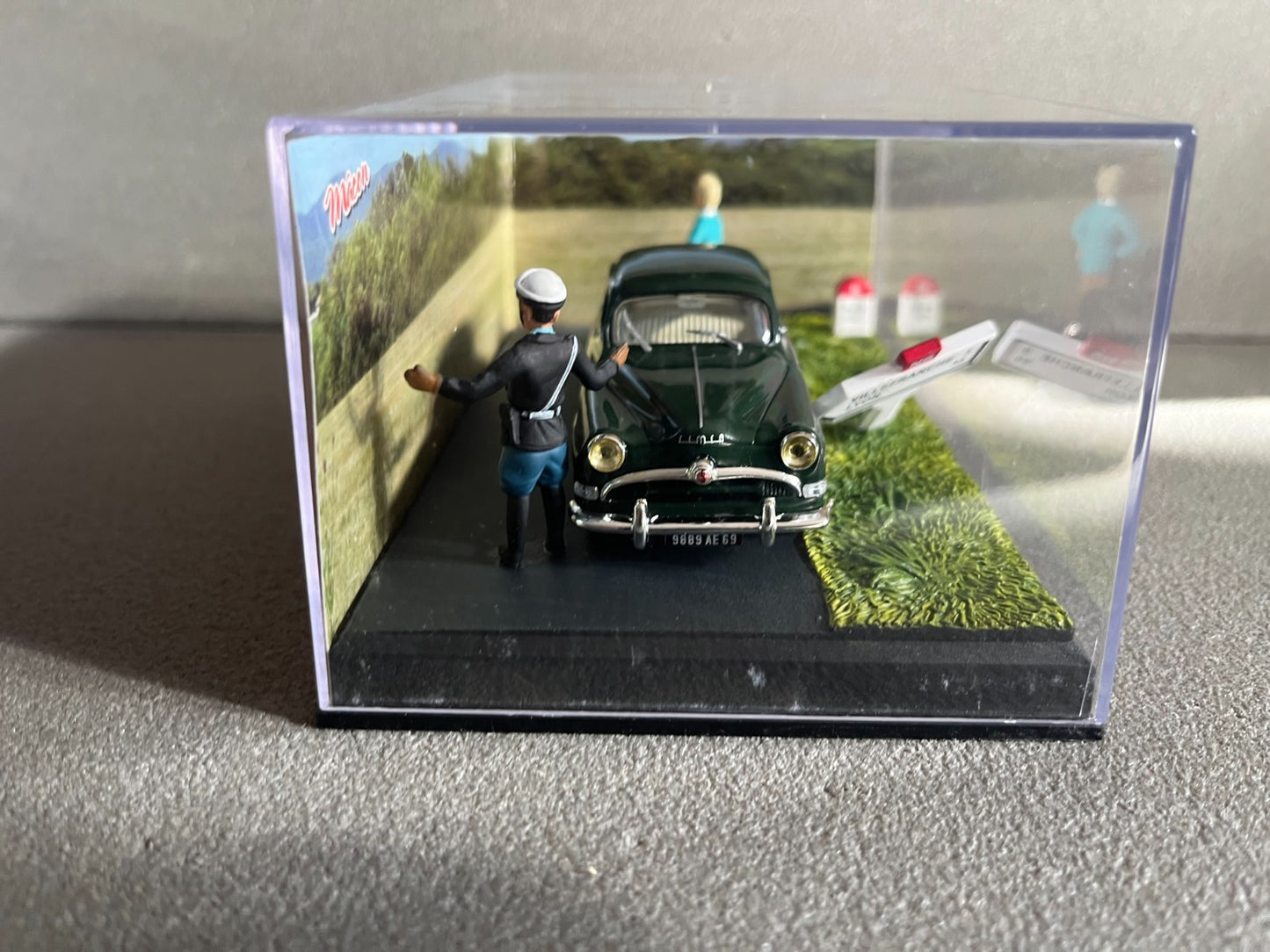 Voiture Miniature Simca Aronde Etape 50 La Route Bleue RN7 1/43