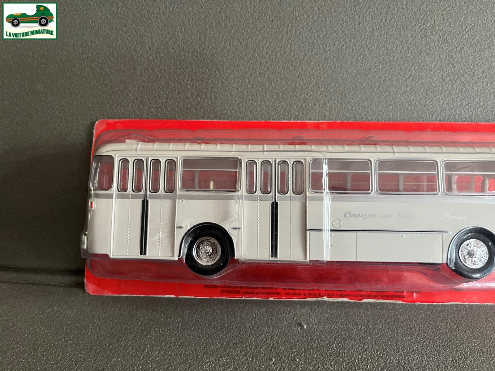 Voiture miniature Berliet PLR10 Monaco 1/43 Autobus Autocars du Monde
