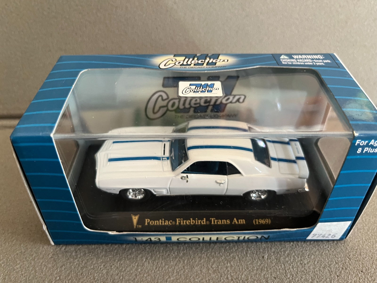 Voiture Miniature Américaine Pontiac Firebird Trans AM 1969 711 Collection 1/43