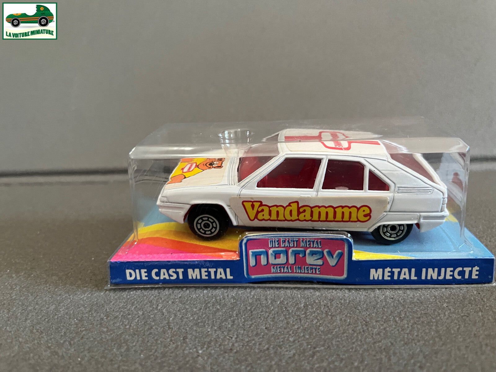 Ancienne Voiture Miniature Citroen BX Vandamme Norev au 1/43