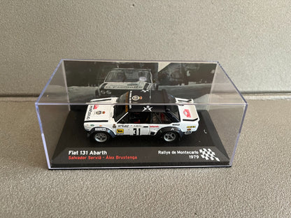 Voiture Miniature Fiat 131 Abarth Rallye Monte Carlo 1979 au 1/43
