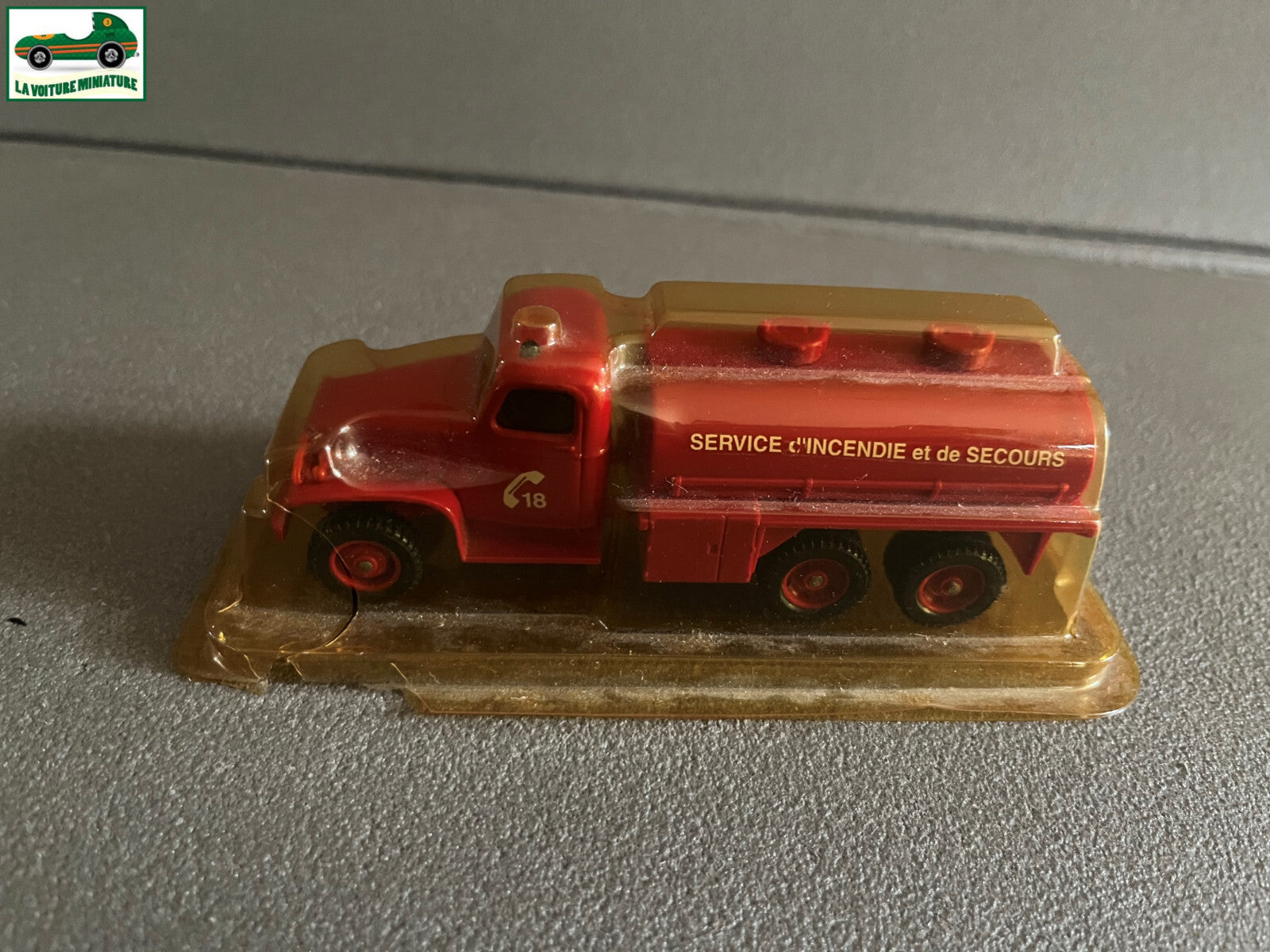 Voiture Miniature GMC Citerne Pompiers Solido au 1/50