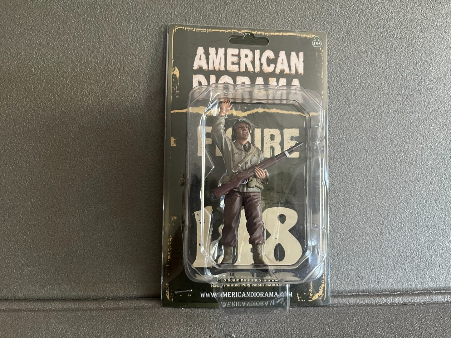 Figurine de Collection Militaire American Diorama Police 1/18