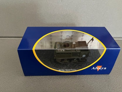 Miniature Militaire Char Blindé M4 High Speed Tractor Hors Série Altaya 1/72