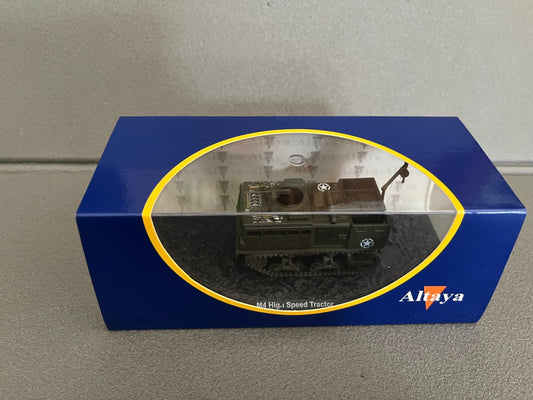 Miniature Militaire Char Blindé M4 High Speed Tractor Hors Série Altaya 1/72