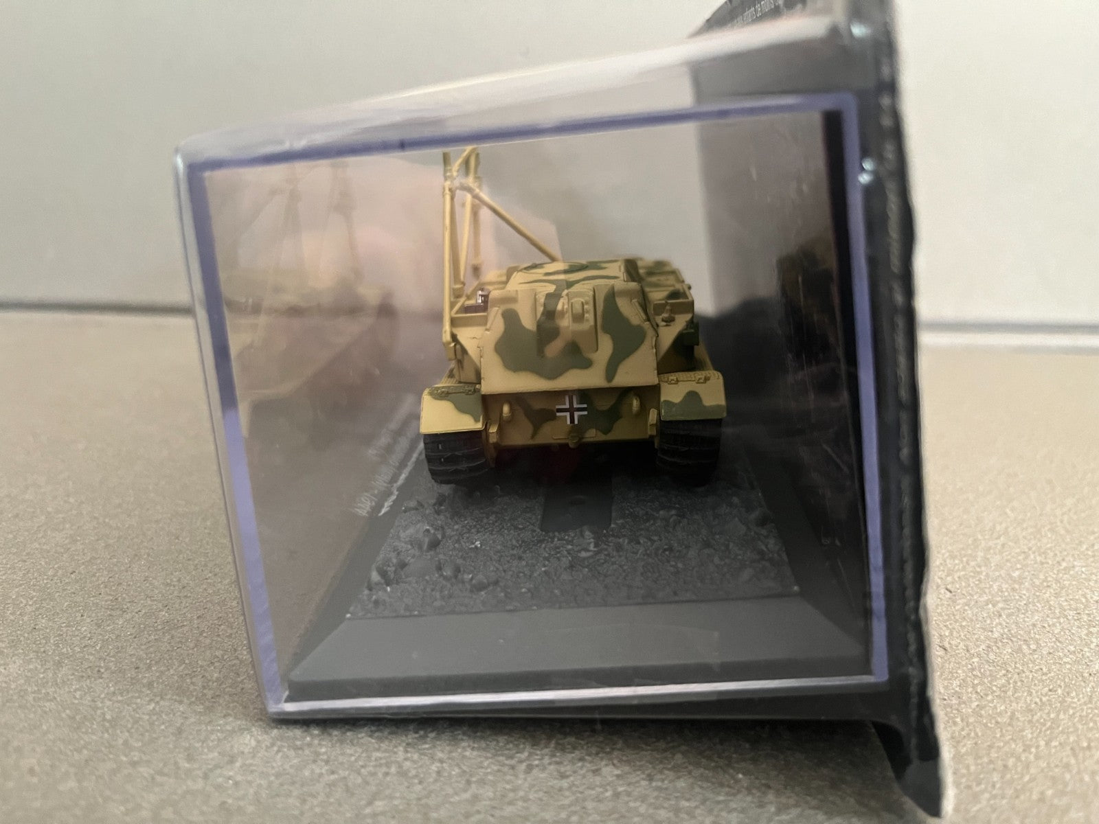 Miniature Militaire Char Tank Blindé Bergepanzer Tiger Italy 1944 Altaya 1/72