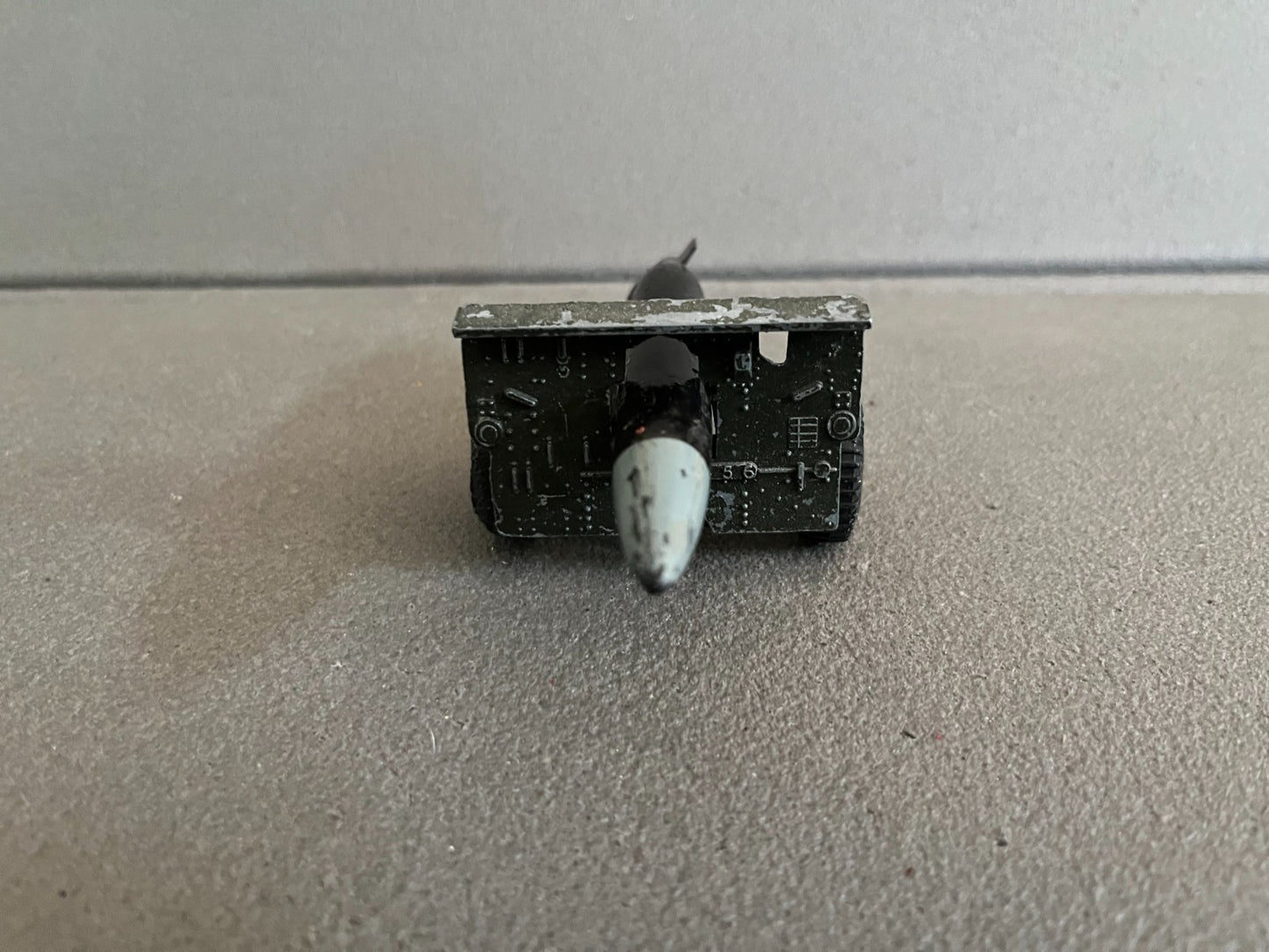 Ancienne Miniature Militaire Canon Crescent Toys England Epave