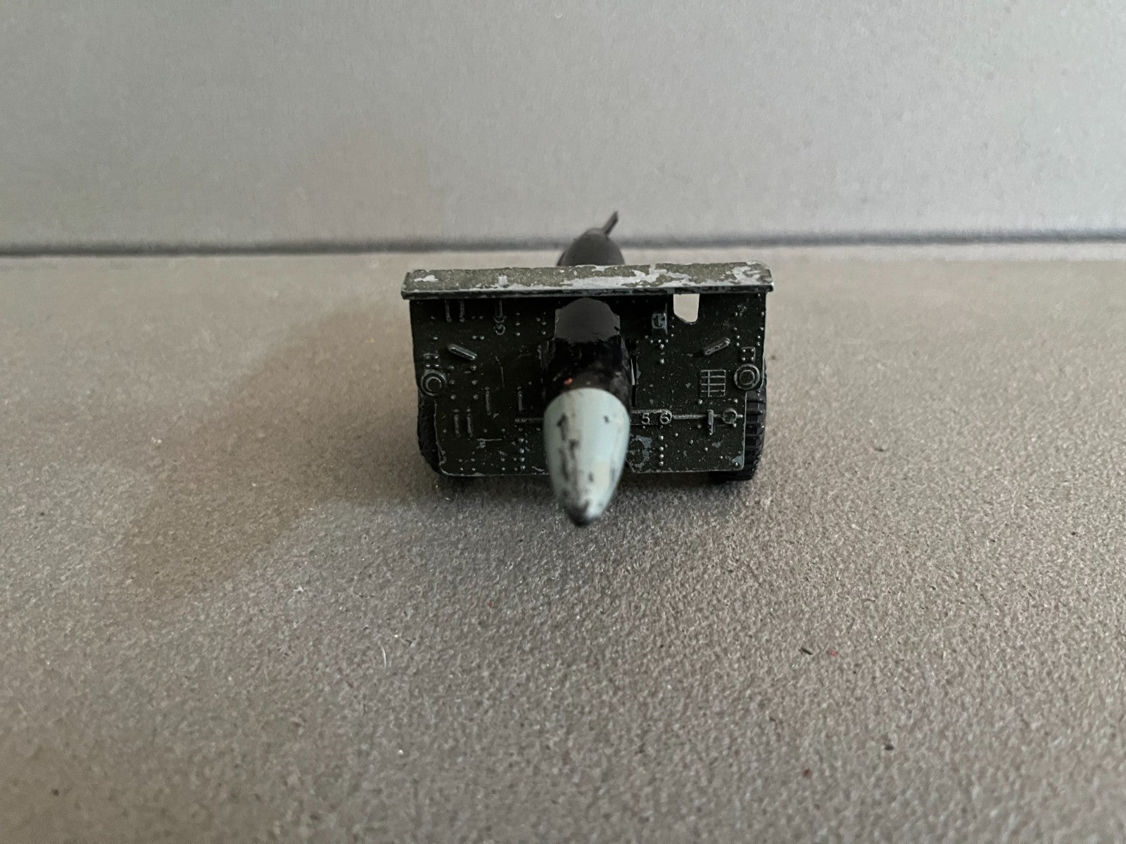 Ancienne Miniature Militaire Canon Crescent Toys England Epave