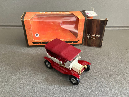 Ancienne Voiture Miniature 1911 Model T Ford Matchbox 1/42
